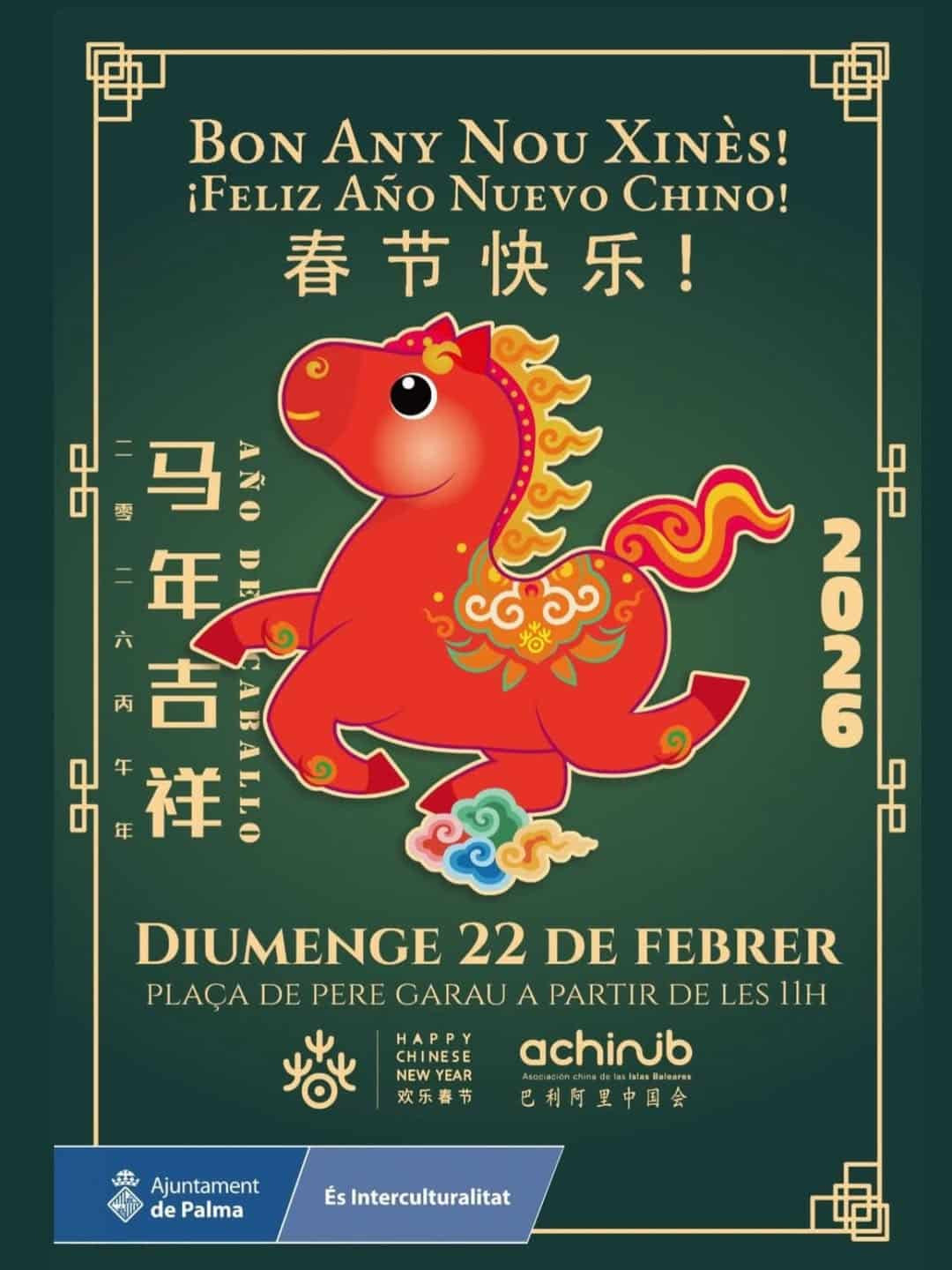Año Nuevo Chino en Palma (Feier des Frühlingsfestes)